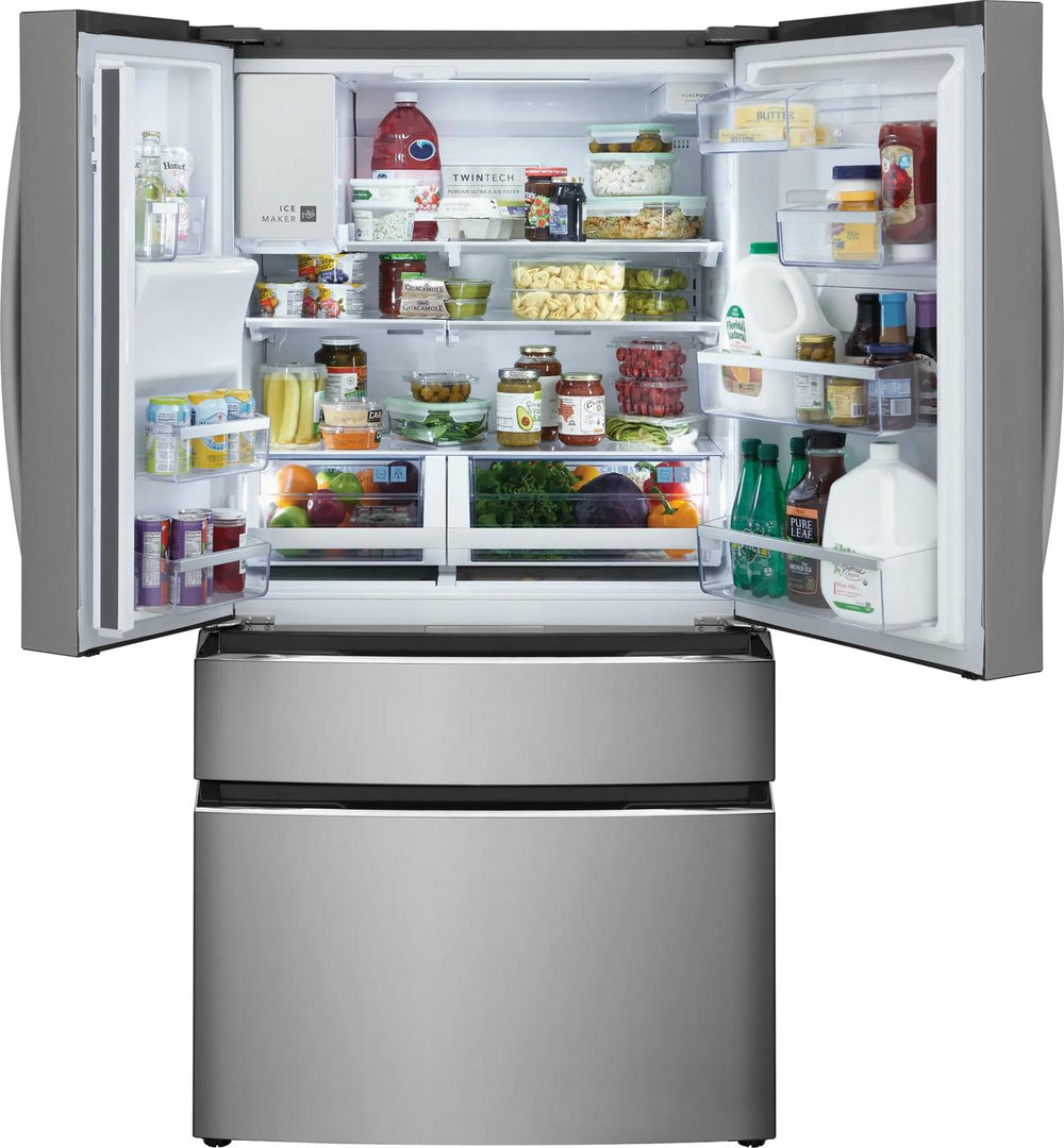 26.3 Cu. Ft. Standard-Depth 4-Door French Door Refrigerator