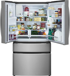 26.3 Cu. Ft. Standard-Depth 4-Door French Door Refrigerator