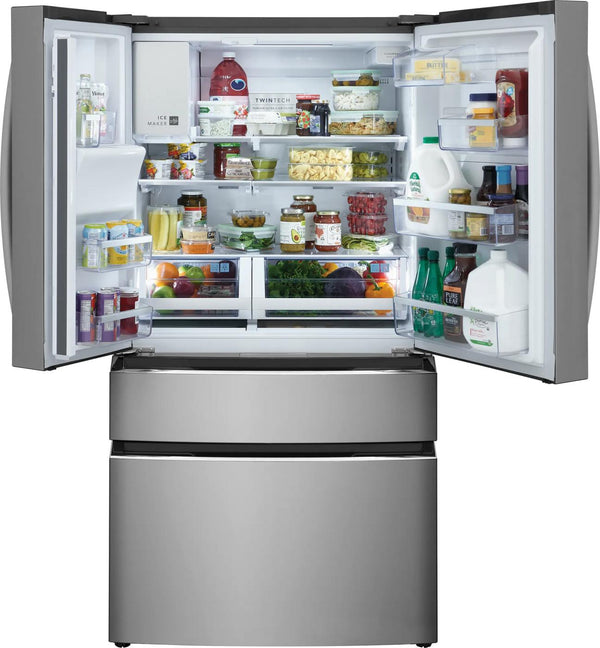 26.3 Cu. Ft. Standard-Depth 4-Door French Door Refrigerator