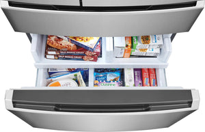 26.3 Cu. Ft. Standard-Depth 4-Door French Door Refrigerator