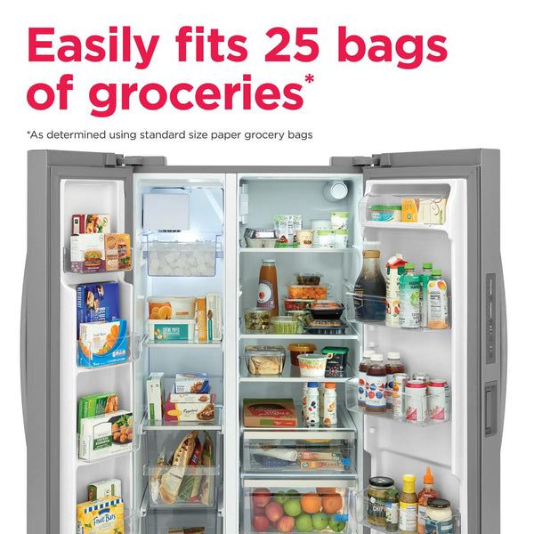 26 Cu. Ft. 36" Standard Depth Side by Side Refrigerator