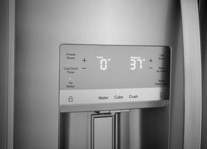 25.6 Cu. Ft. 36" Standard Depth Side by Side Refrigerator