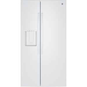 GE® 27.9 Cu. Ft. Side-By-Side Refrigerator with Extra Tall Dispenser and In-Door Icemaker