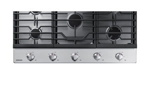 36" Gas Cooktop in Stainless Steel