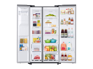 26.7 cu. ft. Large Capacity Side-by-Side Refrigerator with Touch Screen Family Hub™