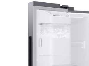26.7 cu. ft. Large Capacity Side-by-Side Refrigerator with Touch Screen Family Hub™