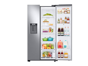 26.7 cu. ft. Large Capacity Side-by-Side Refrigerator with Touch Screen Family Hub™