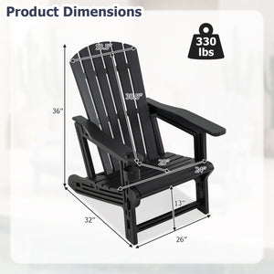 Built to last with weather-resistant HDPE material<br>Features realistic wood-like surface that is anti-fading<br>Smooth surface that is simple to clean<br>Needs minimal maintenance compared to wood chairs required maintenance<br>Fits to the body curve wi