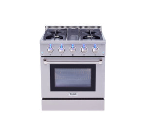 30" Professional Dual Fuel Range