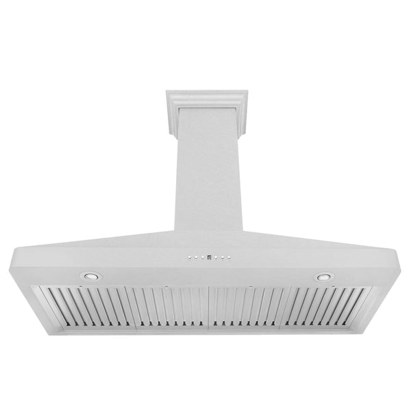 ZLINE 48" Ducted Wall Mount Range Hood in Fingerprint Resistant Stainless Steel (8KF2S-48)