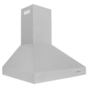 ZLINE 36" Professional Ducted Wall Mount Range Hood in Stainless Steel (697-36)