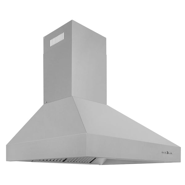 ZLINE 36" Professional Ducted Wall Mount Range Hood in Stainless Steel (697-36)