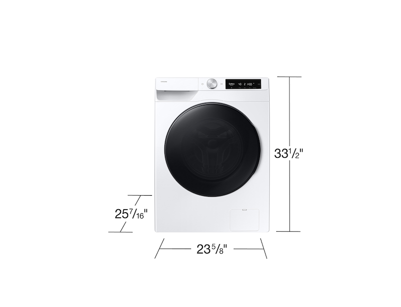 2.5 cu. ft. Smart Dial Front Load Washer  with Super Speed Wash and Steam