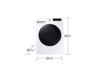 2.5 cu. ft. Smart Dial Front Load Washer  with Super Speed Wash and Steam