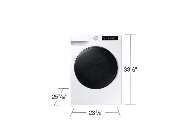 2.5 cu. ft. Smart Dial Front Load Washer  with Super Speed Wash and Steam