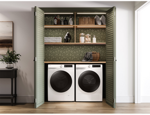 2.5 cu. ft. Smart Dial Front Load Washer  with Super Speed Wash and Steam