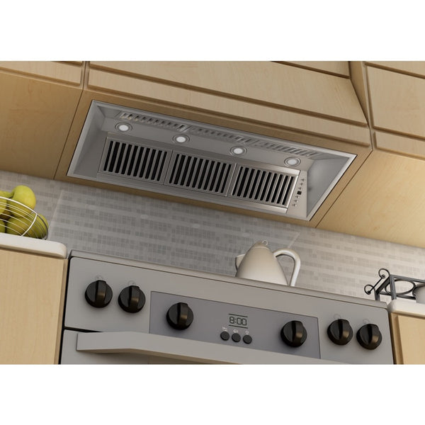 ZLINE 46" Ducted Wall Mount Range Hood Insert in Stainless Steel (721-46)
