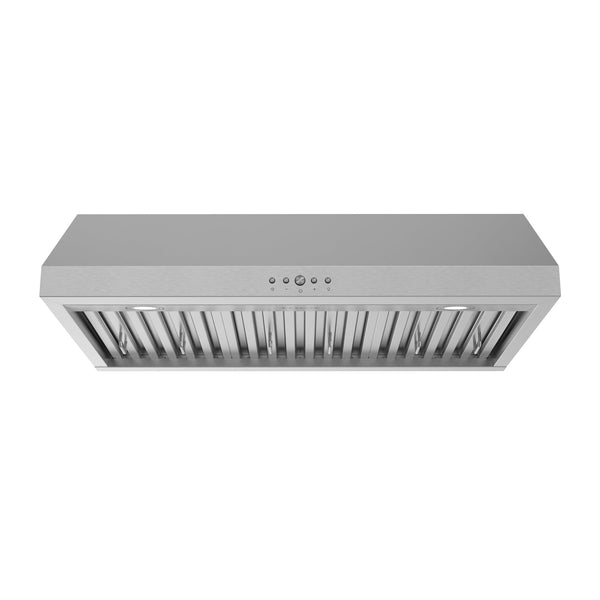 36 Inch Under Mounted Range Hood with 480 CFM