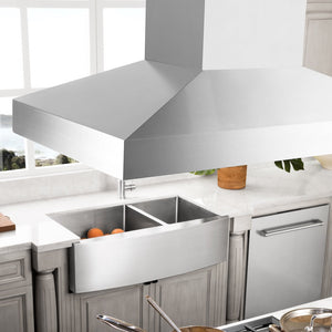 ZLINE 48" Convertible Island Mount Range Hood in Stainless Steel (KL3i-48)