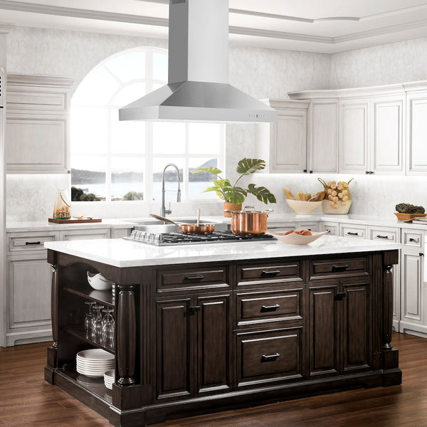 ZLINE 48" Convertible Island Mount Range Hood in Stainless Steel (KL3i-48)
