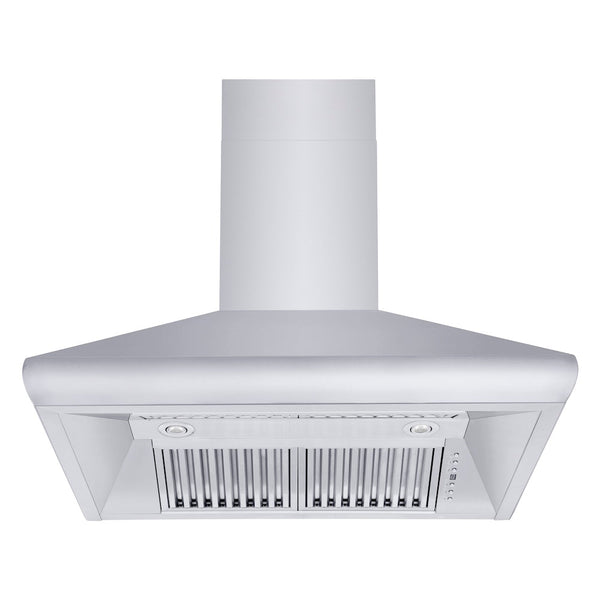 ZLINE 36" Professional Convertible Vent Wall Mount Range Hood in Stainless Steel (587-36)