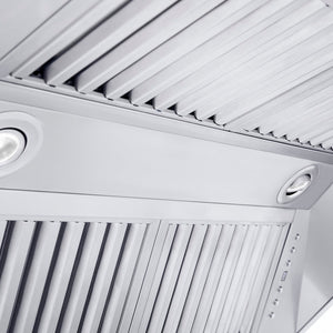 ZLINE 36" Professional Convertible Vent Wall Mount Range Hood in Stainless Steel (587-36)