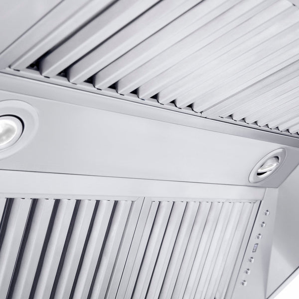 ZLINE 36" Professional Convertible Vent Wall Mount Range Hood in Stainless Steel (587-36)