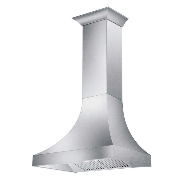 ZLINE 30" Designer Series Fingerprint Resistant Stainless Steel Ducted Wall Range Hood (8632S-30)