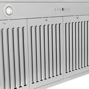 ZLINE 48" Autograph Edition Stainless Steel Range Hood with Stainless Steel Shell and Gold Accents