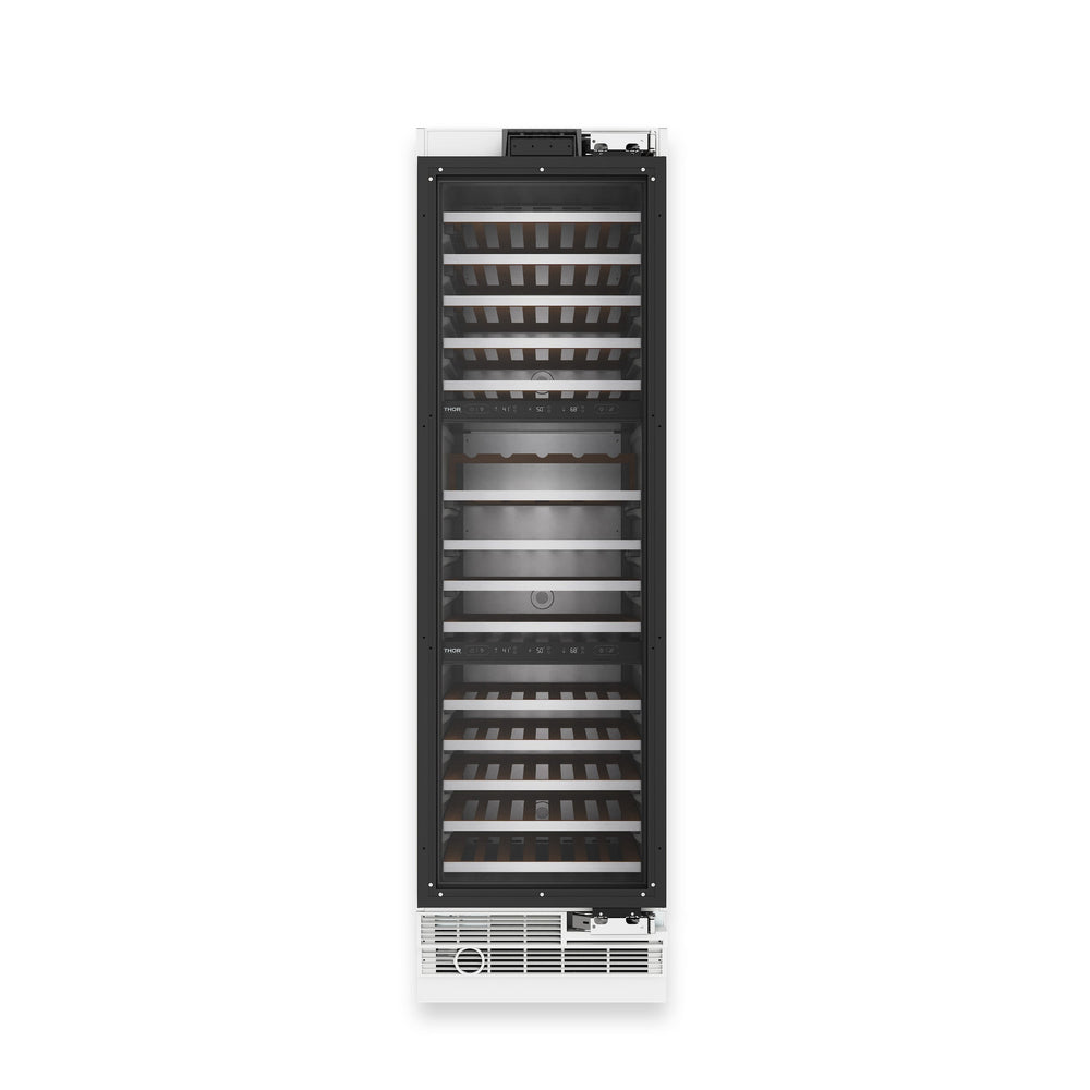 Thor Kitchen 24-inch Built-in Column Wine Cooler, Panel Ready - XRF24CWC