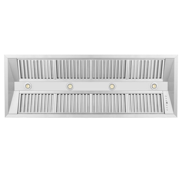 ZLINE 58" Ducted Wall Mount Range Hood Insert in Stainless Steel (721-58)