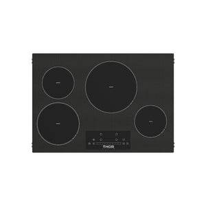 30 Inch 4-Element Induction Cooktop in Black with Touch Controls