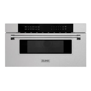 ZLINE 30" 1.2 cu. ft. Built-in Microwave Drawer in Fingerprint Resistant Stainless Steel
