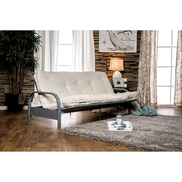 Plosh 8" White Futon Mattress w/ Spring