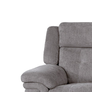 Richland - Bristol Grey Power Reclining Sofa