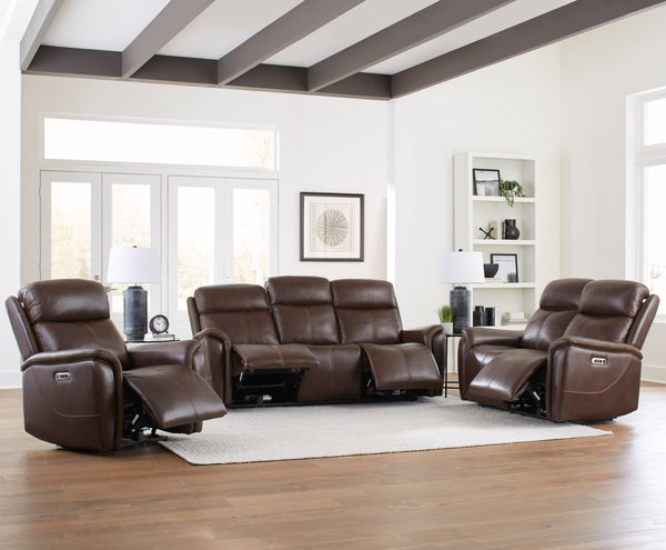 Cascade - Auburn Power Reclining Loveseat