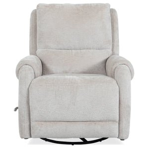 Gentry - Ecru Mist Manual Swivel Glider Recliner