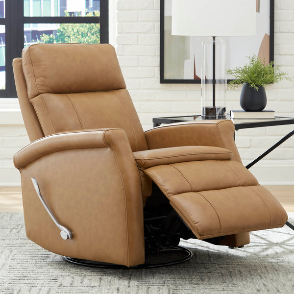 Bristol - Russet Swivel Glider Recliner Two Pack