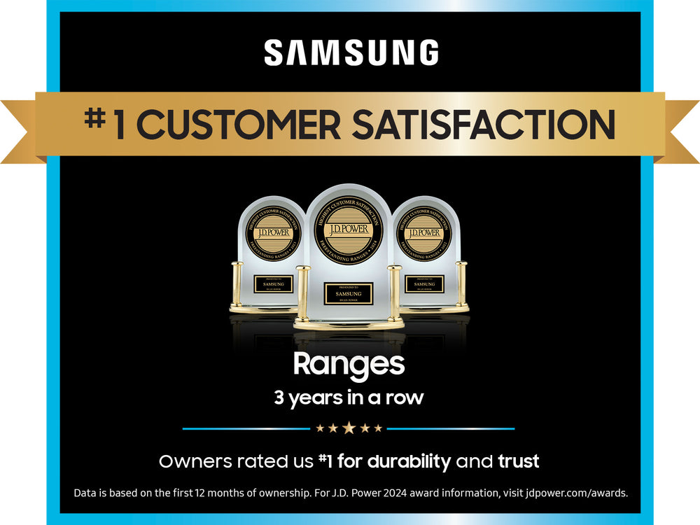 Samsung - 6.0 cu. ft. Freestanding Gas Range with WiFi and Integrated Griddle - Stainless Steel