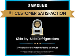 Bespoke 23 cu. ft. Smart Counter Depth Side-by-Side Refrigerator with Beverage Center