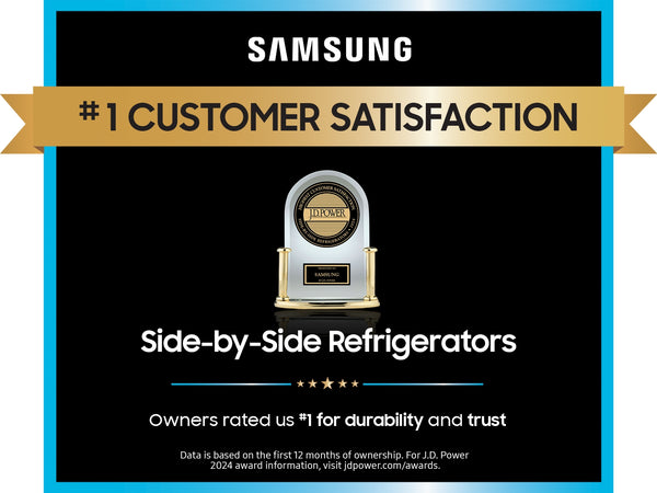 Bespoke 23 cu. ft. Smart Counter Depth Side-by-Side Refrigerator with Beverage Center