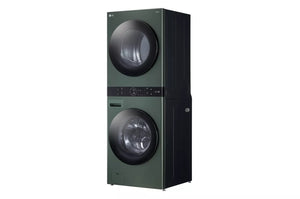 Single Unit Front Load LG WashTower with Center Control 4.5 cu. ft. Washer and 7.4 cu. ft. Gas Dryer