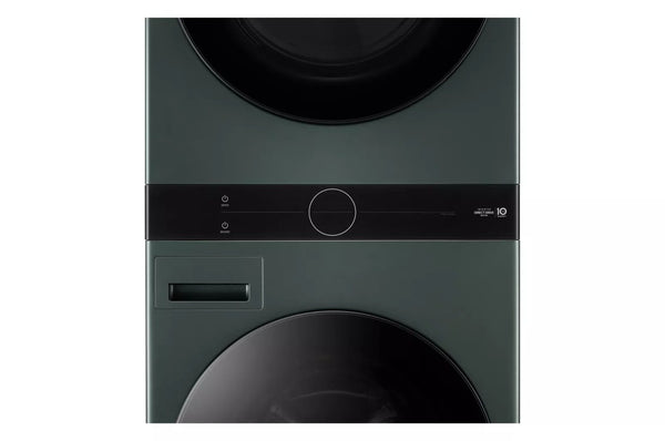 Single Unit Front Load LG WashTower with Center Control 4.5 cu. ft. Washer and 7.4 cu. ft. Gas Dryer