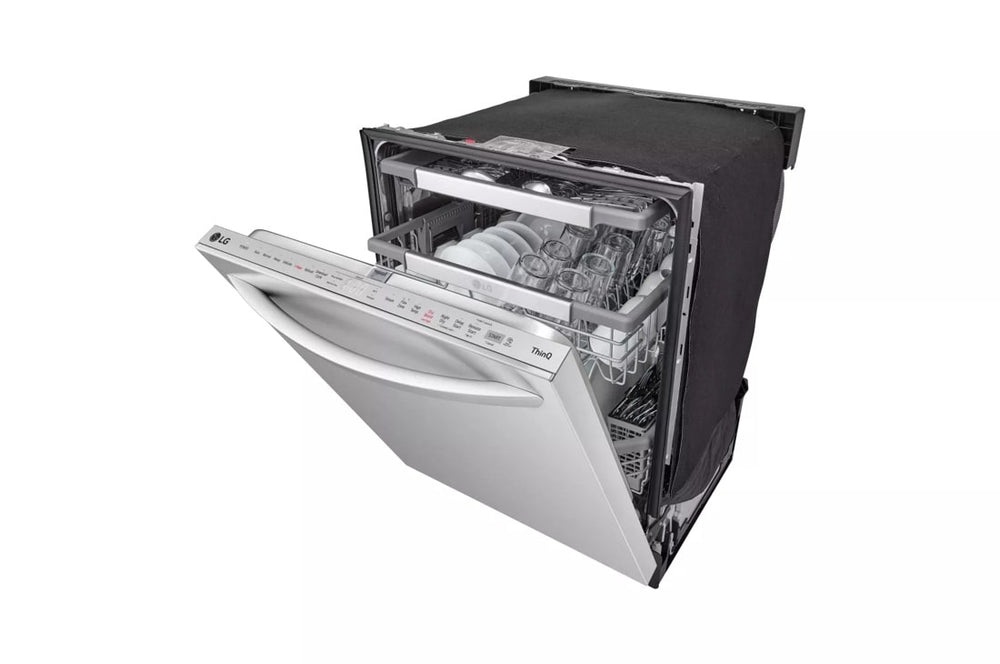 Smart Top Control Dishwasher with 1-Hour Wash & Dry, QuadWash Pro, TrueSteam, and Dynamic Heat Dry