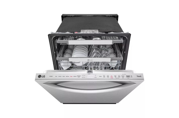 Smart Top Control Dishwasher with 1-Hour Wash & Dry, QuadWash Pro, TrueSteam, and Dynamic Heat Dry