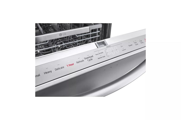 Smart Top Control Dishwasher with 1-Hour Wash & Dry, QuadWash Pro, TrueSteam, and Dynamic Heat Dry