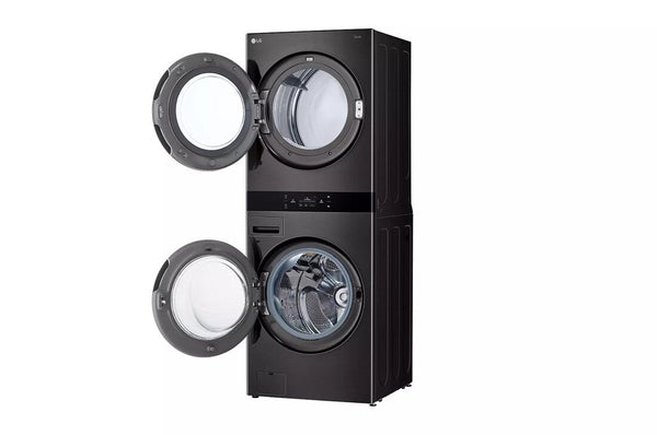 Single Unit Front Load LG WashTower with Center Control 5.0 cu.ft. Washer & 7.4 cu.ft. Gas Dryer