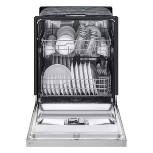 Front Control Dishwasher with LoDecibel Operation and Dynamic Dry