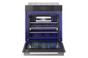 3.0 cu. ft. Smart Compact Wall Oven with Instaview, True Convection, Air Fry and Steam Baking