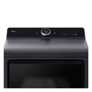 7.3 cu. ft. Ultra Large Capacity Rear Control Gas Dryer with LG EasyLoad Door, AI Sensing and TurboSteam